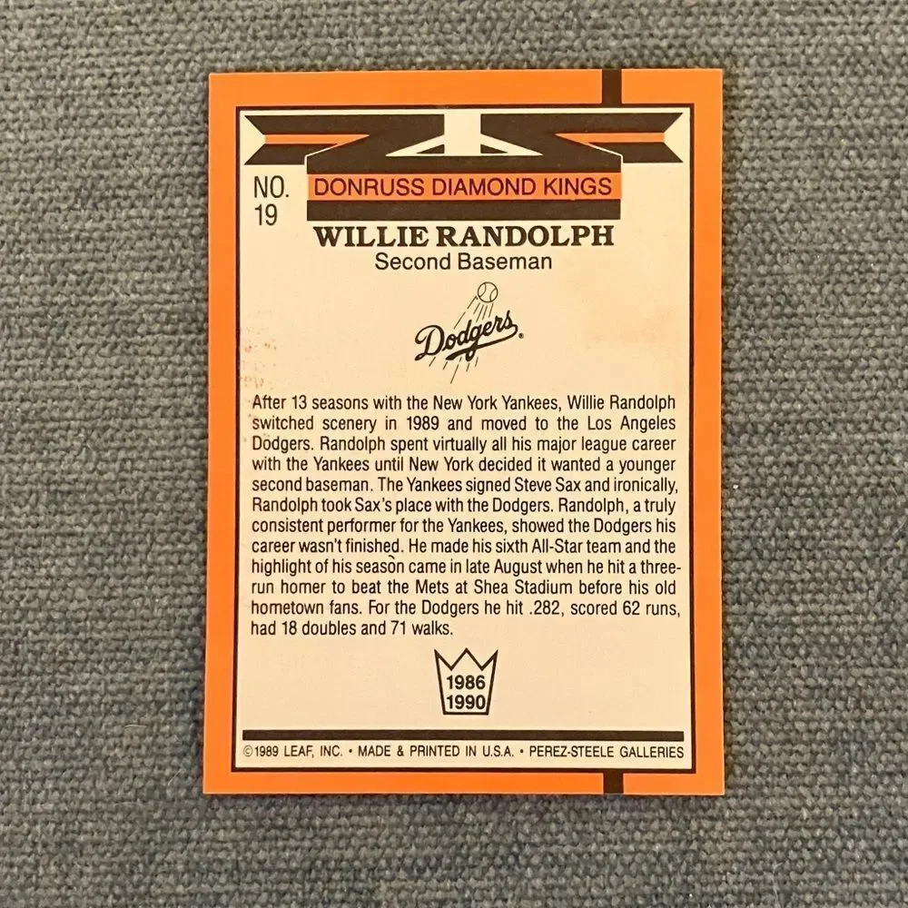 Donruss see pictures